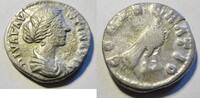 Rom Denar Denar von Faustina II. (Junior) als Diva Rs. Pfau n. rechts -