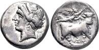 Greek - Campania AR Nomos / Didrachm c. 275-250 BC - Neapolis - gVF 423.17 &pound;  +  8.46 &pound; shipping