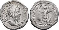 Roman Imperial - Rome AR Denarius AD 201 - Septimius Severus (193-211) - VF 42.32 &pound;  +  8.46 &pound; shipping