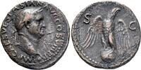 Roman Imperial - Lugdunum AE As AD 77-78 - Vespasian (69-79) - VF 135.41 &pound;  +  8.46 &pound; shipping