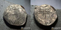 Espa&ntilde;a 8 Reales S/F Felipe II &middot; Sevilla vz 761.70 &pound;  +  21.16 &pound; shipping