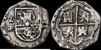 Espa&ntilde;a 2 Reales 1598 Felipe III &middot; Segovia Castillo vz 677.07 &pound;  +  21.16 &pound; shipping