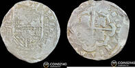 Espa&ntilde;a 8 Reales 1624 Felipe IV &middot; Segovia R vz 846.34 &pound;  +  21.16 &pound; shipping
