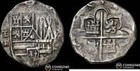 Espa&ntilde;a 2 Reales 1596 Felipe II &middot; Segovia FE vz 440.10 &pound;  +  21.16 &pound; shipping