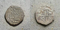 Espa&ntilde;a 1 Real 1595 Felipe II &middot; Toledo C ss 211.58 &pound;  +  21.16 &pound; shipping