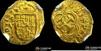 Espa&ntilde;a 1 Escudo 1615 Felipe III &middot; Sevilla V AU55 2,962.18 &pound;  +  29.62 &pound; shipping