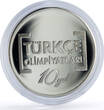 Turkey 50 lira Turkish Olympics 100th Anniversary Tree proof silver coin 2012