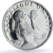 Haiti 50 gourdes Woman on the Beach Fineness Left PF68 NGC silver coin 1973 Proof