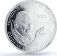 Paraguay 1 guarani Papal Visit Pope Francis Religion PF 70 NGC silver coin 2015 Proof