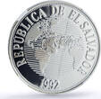 El Salvador 150 colones Discovery of America Ships PF 70 NGC silver coin 1992 Proof