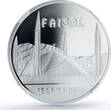 Kazakhstan 100 tenge Faisal Mosque Islam Architecture PF 70 NGC silver coin 2006 Proof