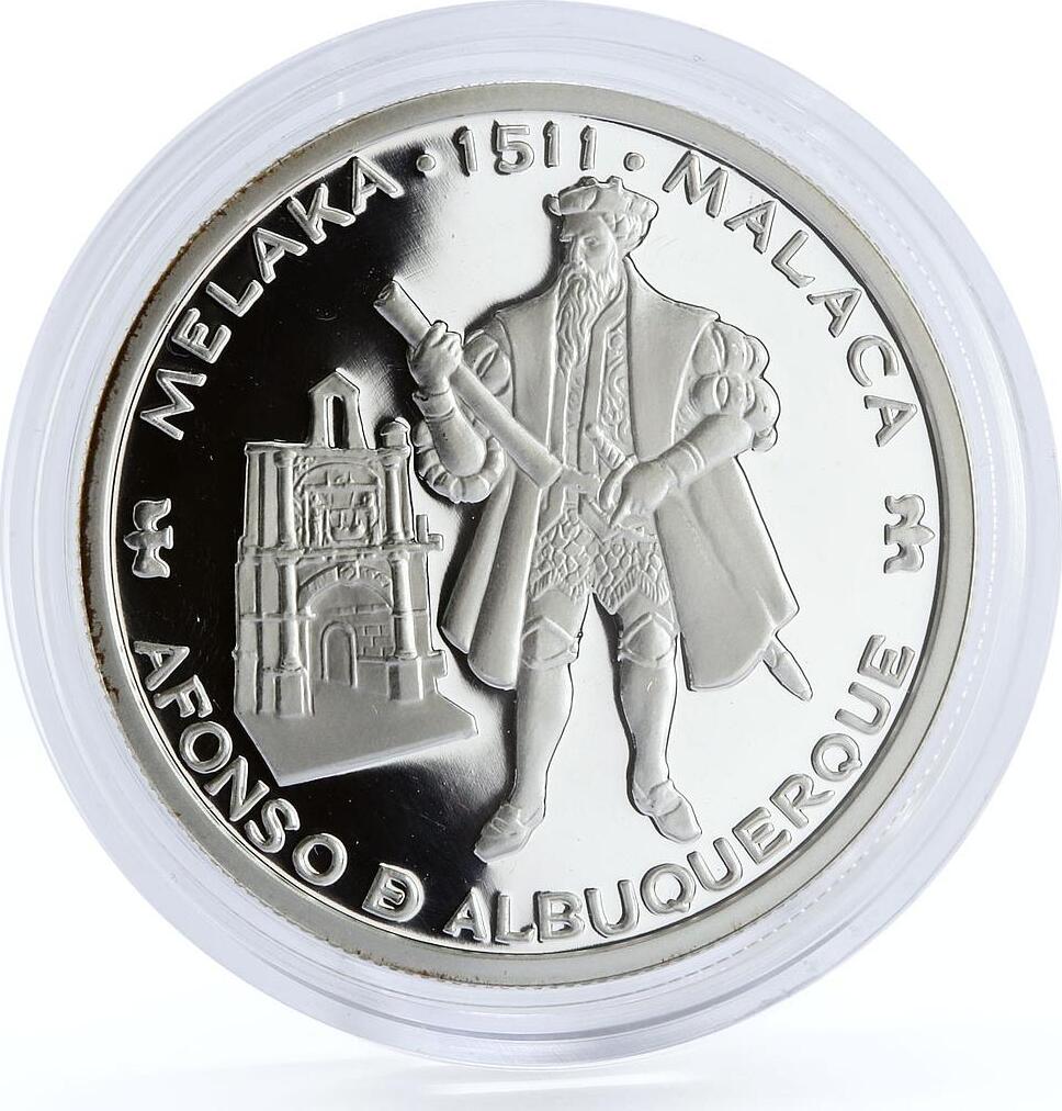 Portugal 200 escudos General Alfonso de Albuquerque proof silver