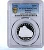 Bulgaria 5000 leva Bulgaria 5000 leva Association with European Union PR68 PCGS silver coin 1998 -