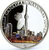Palau 5 dollars Palau 5 dollars World of Wonders Canadian Tower Architecture silver coin 2011 -