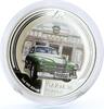 Niue 2 dollars Niue 2 dollars Soviet Cars Automobiles GAZ M20 Pobeda colored silver coin 2008 -
