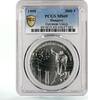 Hungary 3000 forint Hungary 3000 forint European Union St Gellert Statue MS69 PCGS silver coin 1999 -