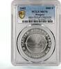 Hungary 3000 forint Hungary 3000 forint Mathematics Janos Bolyai Appendix MS70 PCGS Ag coin 2002 -