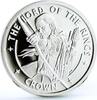 Isle of Man 1 crown Isle of Man 1 crown Lord of the Rings Elf Archer Legolas proof silver coin 2003 -