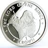 Isle of Man 1 crown Isle of Man 1 crown Lord of the Rings King Aragorn proof silver coin 2003 -