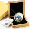 Cook Islands 10 dollars Cook Islands 10 dollars Marine Life Nano Sea Whale Turtle Fauna silver coin 2014 -