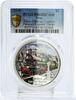 Niue 2 dollars Niue 2 $ Famous Express Trans-Siberian Railways Trains PR68 PCGS Ag coin 2010 -