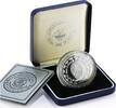Kuwait 5 dinars Kuwait 5 dinars 5th Anniversary Liberation Day Fingerprint proof Ag coin 1996 -