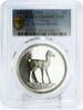 Egypt 5 pounds Egypt 5 pounds Endangered Wildlife Gazelle Animals Fauna PR66 PCGS Ag coin 1994 -