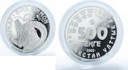 Kazakhstan 500 tenge Kazakhstan 500 tenge Endangered Wildlife Series Arkhar proof silver coin 2002 -