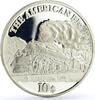 Cook Islands 10 dollars Cook Islands 10 dollars Trains Railways American Big Boy Locomotive Ag coin 2008 -