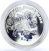 Cook Islands 5 dollars Cook Islands 5 dollars Soviet Cartoons Film Film Film Screenwriter Ag coin 2012 -