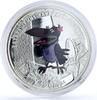 Cook Islands 5 dollars Cook Islands 5 dollars Soviet Cartoons Prodigal Parrot Return Raven Ag coin 2012 -