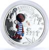 Cook Islands 5 dollars Cook Islands 5 dollars Soviet Cartoons Bonifatsiy Boniface Vacation Ag coin 2011 -