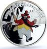 Cook Islands 5 dollars Cook Islands 5 dollars Soviet Cartoons Buratino Adventure Karabas Ag coin 2012 -