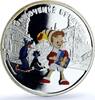 Cook Islands 5 dollars Cook Islands 5 dollars Soviet Cartoons Buratino Adventure Pinocchio Ag coin 2012 -