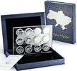 Cook Islands 5 dollars Cook Islands set of 12 coins Architectural Wonders of Ukraine silver coins 2009 -