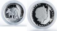 Australia 1 dollar Australia 1 dollar Australian Kangaroo wild nature silver proof coin 2011 -