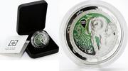 Lebanon 5 livres Lebanon 5 livres Zodiac Signs Aquarius colored proof silver coin 2013 -