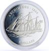 Cook Islands 5 dollars Cook Islands 5 dollars Seafaring Archimedes Ship Clipper proof silver coin 1999 -