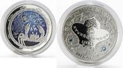 Lebanon 5 livres Lebanon 5 livres Zodiac Signs Cancer colored proof silver coin 2013 -
