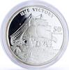 Marshall Islands 50 dollars Marshall Islands 50 dollars Seafaring HMS Victory Ship Clipper silver coin 1998 -
