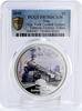 Niue 2 dollars Niue 2 dollars Famous Express New York Railways Trains PR70 PCGS Ag coin 2010 -