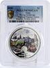 Niue 2 dollars Niue 2 dollars Trains Railways Flying Scotsman Locomotive PR70 PCGS Ag coin 2010 -