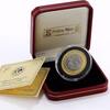 Isle of Man 1/2 crown Isle of Man 1/2 crown Millennium Greenwich Meridian gold and titanium coin 2000 -