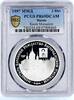 Russian Federation 3 rubles Russia 3 rubles Kursk Virgin Hermitage Monastery PR69 PCGS silver coin 1997 -