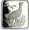 Turkey 7500000 lira Turkey 7500000 lira Endangered Wildlife Bustard Bird Fauna silver coin 2001 -