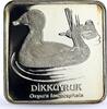 Turkey 7500000 lira Turkey 7500000 lira Endangered Wildlife White Duck Bird Fauna silver coin 2001 -