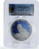 Niue 2 dollars Niue 2 dollars Conservation Wildlife Owl Bird Polar Fauna MS70 PCGS Ag coin 2019 -