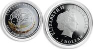 Australia 1 dollar Australia 1 dollar Dingo willd nature silver proof coin 2011 -