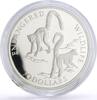 Cook Islands 50 dollars Cook Islands 50 dollars Conservation Wildlife Lemur Fauna proof silver coin 1992 -