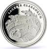 Turkey 4000000 lira Turkey 4000000 lira Conservation Wildlife Lizard Fauna proof silver coin 1999 -